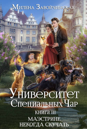 Обложка книги Университет Специальных Чар. Книга 3. Маэстрине некогда скучать